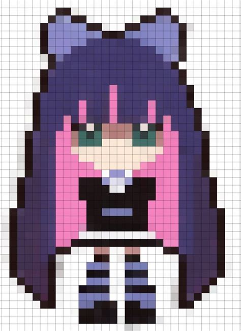 Anime Pixel Art Grid Easy Sharonvanettenarewethere