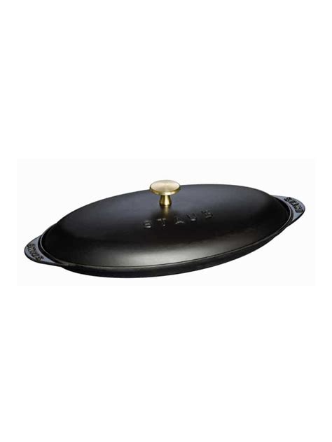 Shop Staub Cast Iron Covered Fish Pan At Weston Table