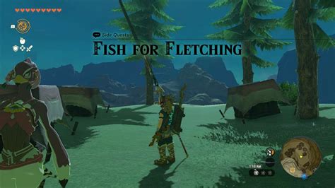 Fish For Fletching The Legend Of Zelda Tears Of The Kingdom Guide Ign