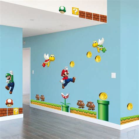 Super Mario Nursery Wall Decals American Wall Decals