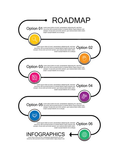 Roadmap Infographic Vector 153934 Vector Art At Vecte