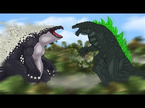 ZILLA EARTH Vs WHALE GODZILLA EPIC BATTLE PANDY GODZILLA