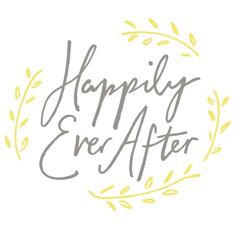 And They Lived Happily Ever After Png Free Logo Image