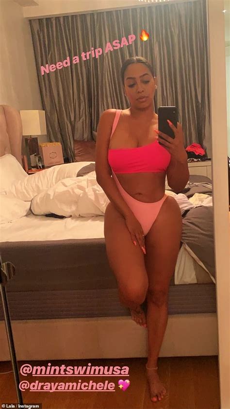 La La Anthony Shows Off Her Unreal Curves In A Cutout Swimsuit As She