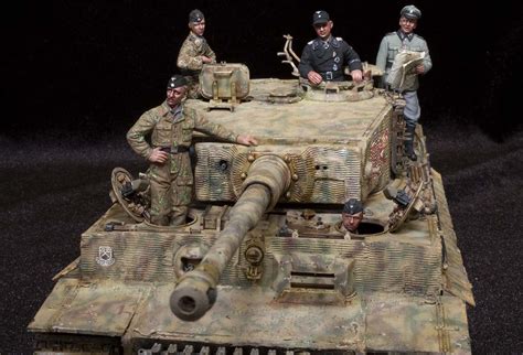 Panzer Vi Tiger Ausf E Of Schwere Ss Panzer Abteilung 101 Tank Number