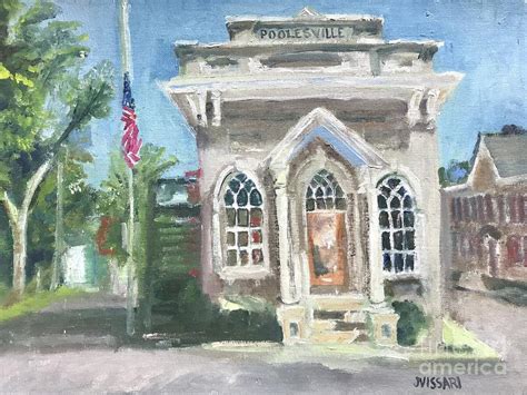 Poolesville Town Hall Painting By James Vissari