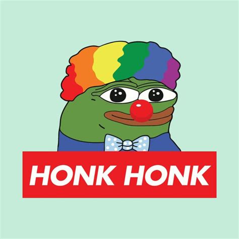 No links to 4chan.org as these will be pruned. Honk Pepe - Meme Bird Honkler Funny Animal Resist - Mask ...