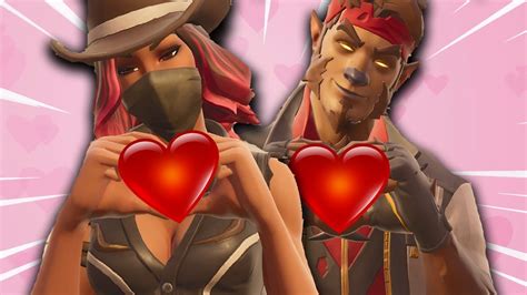 Calamity And Dire Fall In Love Fortnite Funny Moments Youtube