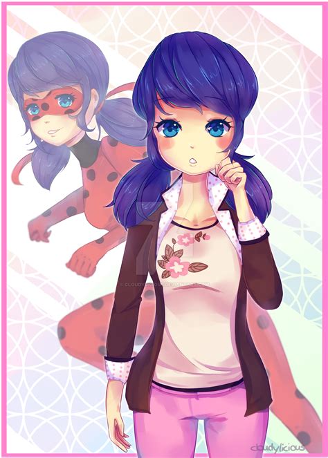 Miraculous Ladybug Fanart With Speedpaint By Cloudylicious On Deviantart
