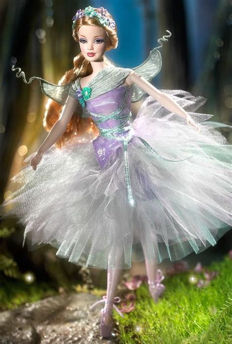 Barbie Doll As Titania Lovely Fairy With Beautiful Hair And