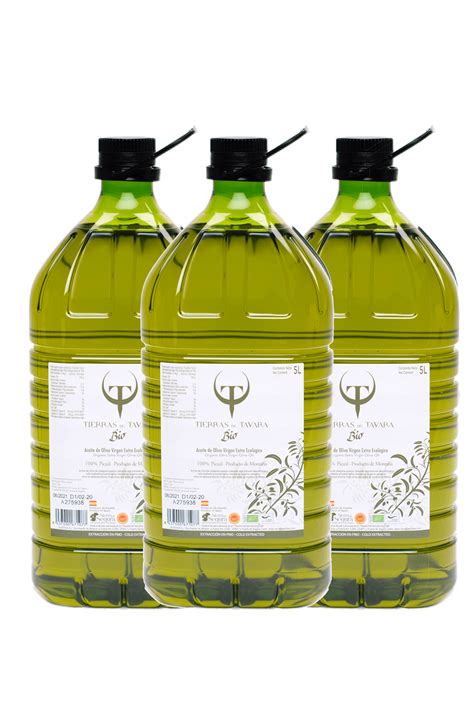 ¡pack oferta aceite de oliva virgen extra ecológico bio 15l d o sierra de segura jaén