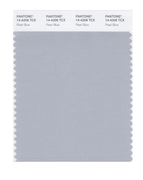 Pantone Smart Color Swatch Card 14 4206 Tcx Pearl Blue Columbia Omni