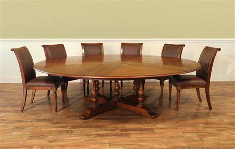Extra Large Round Dining Table Seats 12 Antiquepurveyor