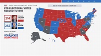 US presidential election 2020 results, electoral college track ...