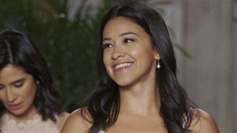 gina rodriguez gets wet in red hot bikini after ‘jane the virgin