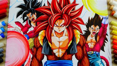 Gogeta Super Saiyan Drawings