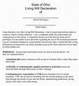FREE 8 Sample Living Wills In PDF – Living Will Forms Free Printable