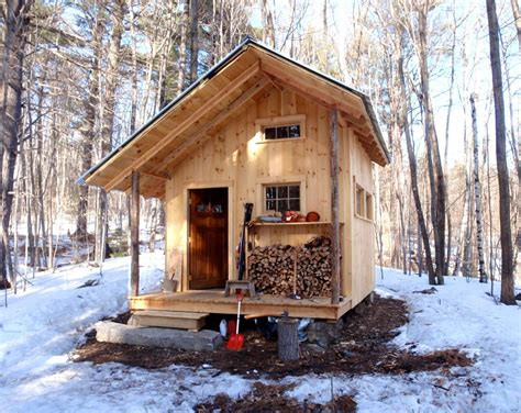 Small Cabin Loft Diy Build Plans 12 X 20 Tiny Etsy Small Cabin
