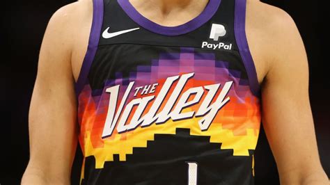 Nike Phoenix Suns City Edition Jersey The Valley Devin Booker L 48 NWT