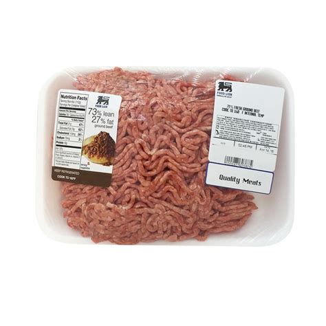 The prices are great especially when their. Food Lion Fresh Ground Beef, 73% Lean/27% Fat (1 lb ...