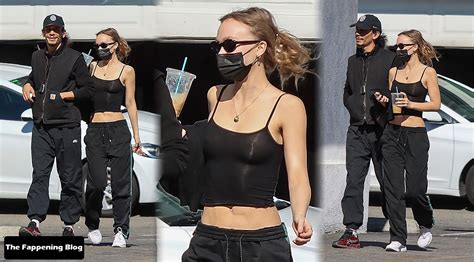 Lily Rose Depp Braless Photos Sexy Youtubers