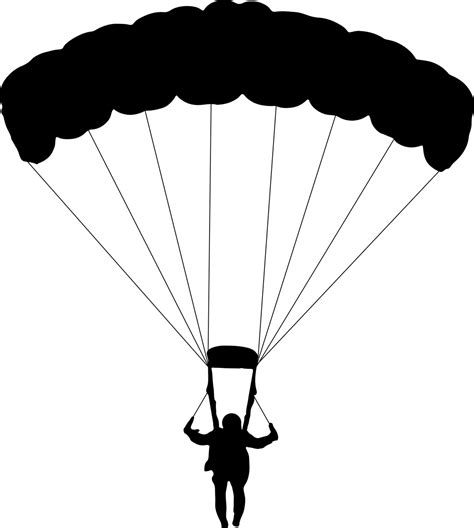 Parachutes Clipart Heart