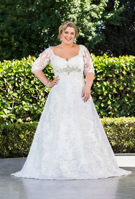 Plus Size Wedding Dresses With Sleeves