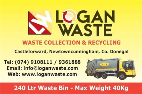 Logan Waste Waste And Recycling Collection Services In Inishowen And