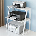 Tabletop printer rack, space-saving elevated shelf, shelf, multi-layer ...