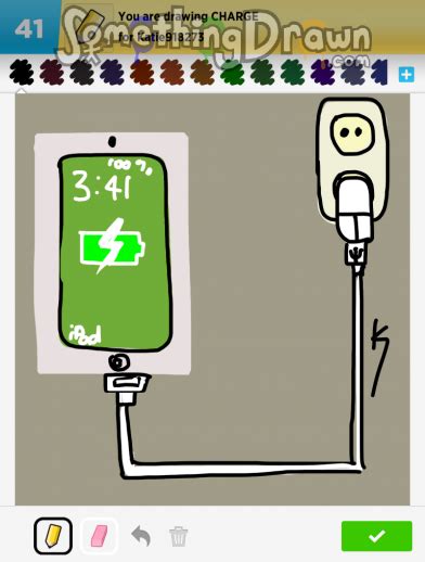 Charge Drawn By Klsc74 On Draw Something