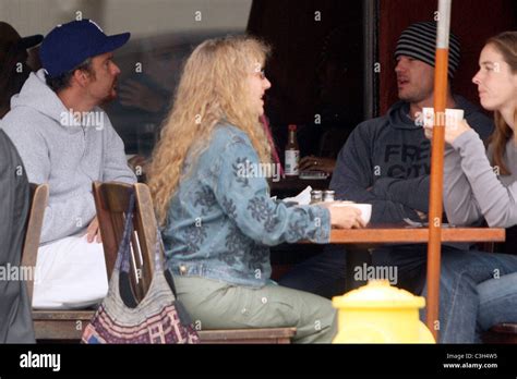 Actors Eric Dane Balthazar Getty Having Lunch Together West Hollywood Califonia 121009