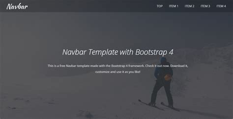 Bootstrap 4 Navbar Tutorial How To Quickly Create A Beautiful Top Menu