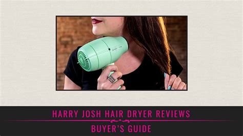 harry josh hair dryer reviews buyer s guide youtube