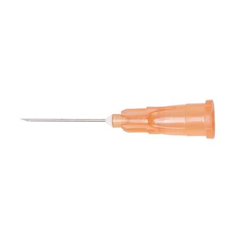 Agani Hypodermic Needles 25g X 16mm Orange Aandr Medical Supplies