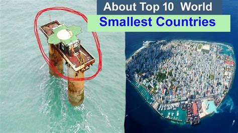 Top 10 Smallest Countries In The World And Talking About Population