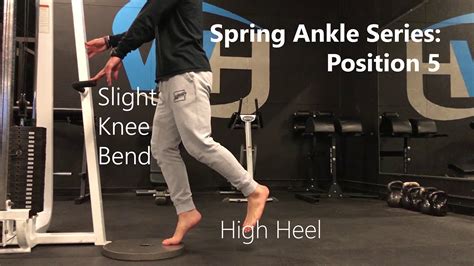 Spring Ankle Series Position 5 Youtube