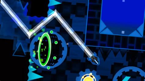 Blue Hell With Secret Way Easy Demon By Lazye Geometry Dash Youtube