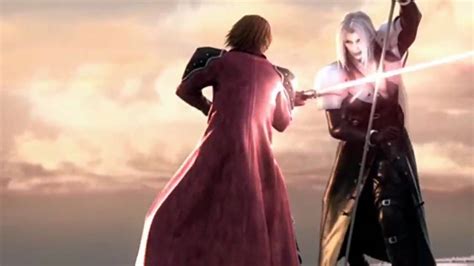 Final Fantasy Vii Crisis Core Sephiroth Vs Genesis And Angeal Hdmp4