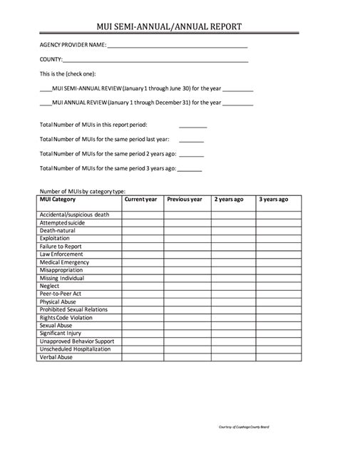 Oh Mui Semi Annualannual Report Fill And Sign Printable Template