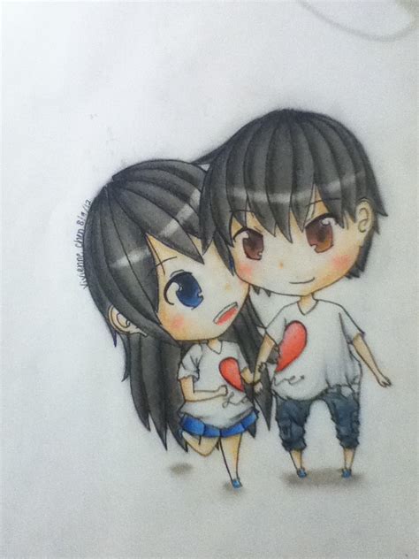 Trying to think of a good anime related username for league of legends. anime couple: matching shirts :) by LemonyPiexD on DeviantArt