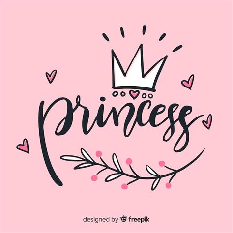 Letras Para Imprimir De Princesa