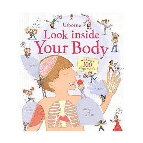 Usborne Look Inside Your Body Hardcover Book Jr Toy Company