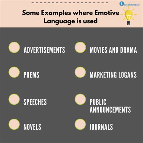 Language helps up convey our thoughts, ideas, opinions, and emotions. Emotive Language: Definition, Example and Features | Total ...