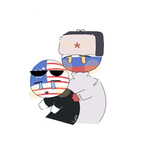 🇺🇸rusame🇷🇺 Countryhumans In 2024 Country Art Art Country