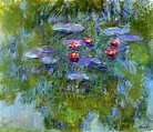 Claude Monet, picture Water Lilies 1919 | ArtsViewer.com