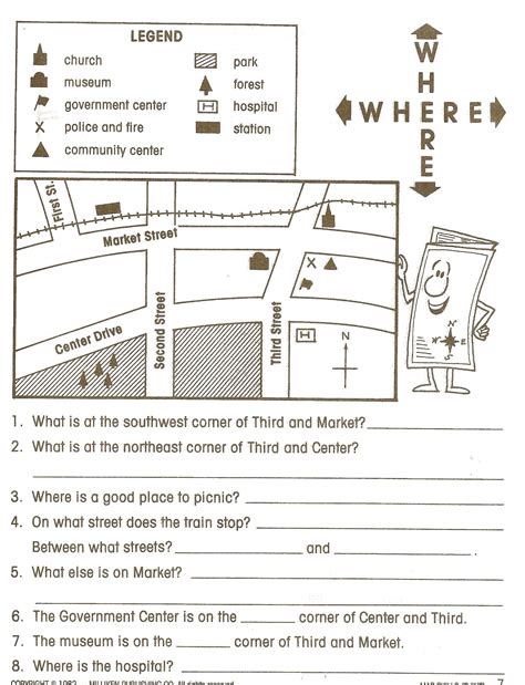 We used the complete set of. map-reading-legends.jpg (1603×2096) | Social studies worksheets, Map skills worksheets, Map ...