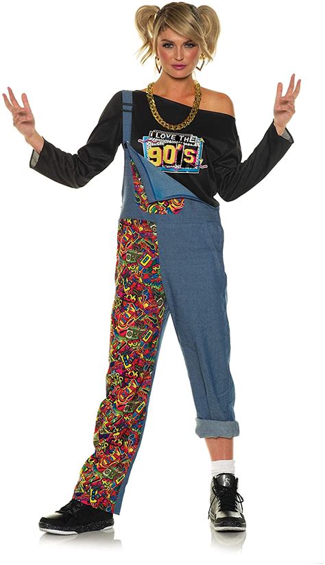 Underwraps Word Up 90s Themed Print Adult Women Costume Music 30249 Ebay