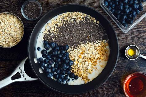 Blueberry Chia Oatmeal Recipe Review By The Hungry Pinner