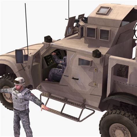 3d Matv Vehicle Army Model