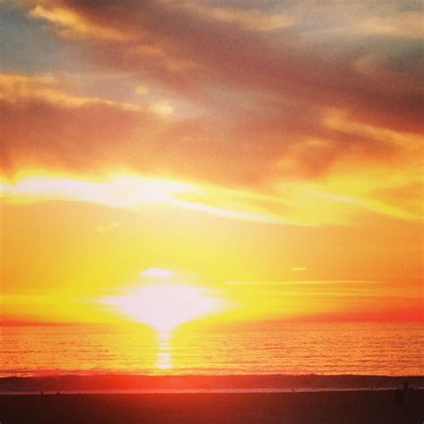 Manhattan Beach Ca Sunset 1 2 13 Manhattan Beach Celestial Sunset